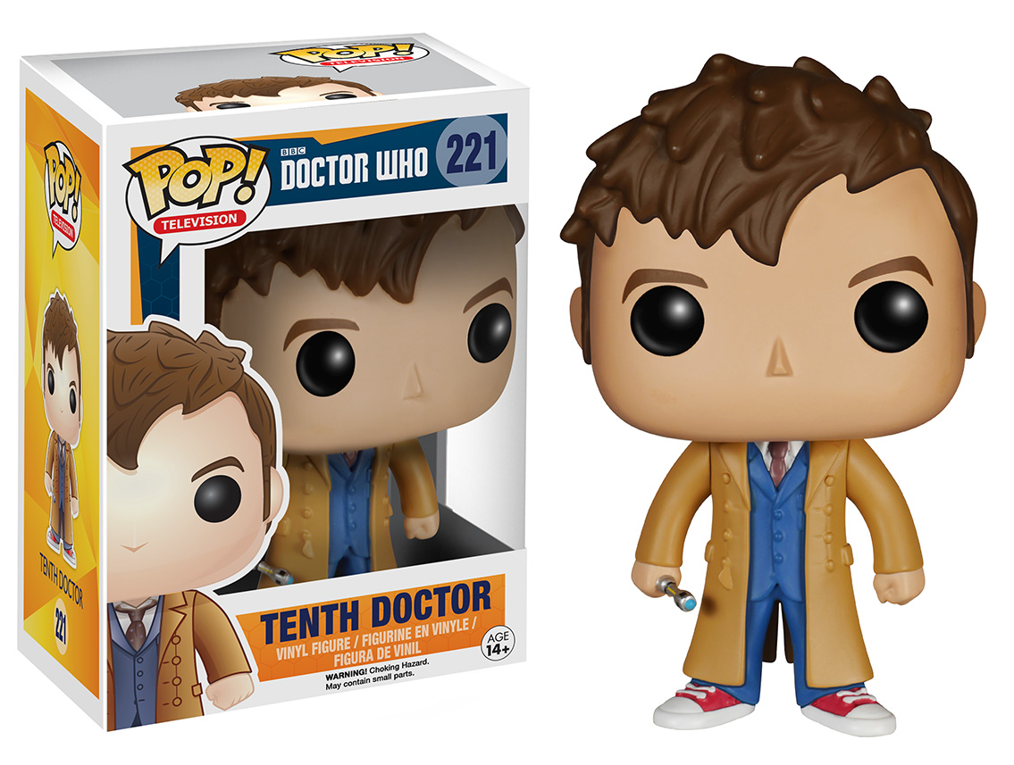 Pop! Tenth Doctor vinyl figure collectible from Doctor Who